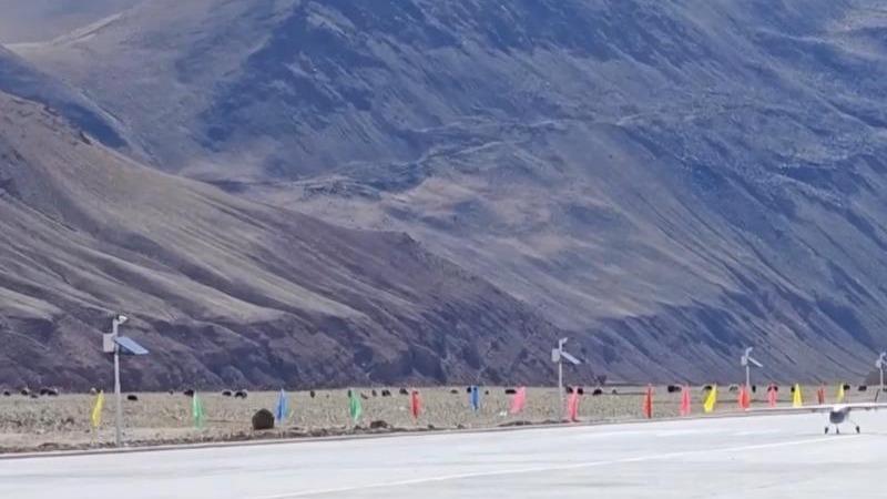 High-altitude unmanned test base opens in Xizang's Ali Region