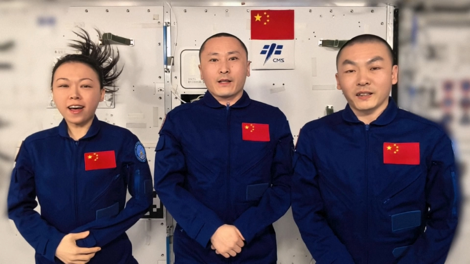 Shenzhou-23 astronauts mark 90th anniversary of Long March from space