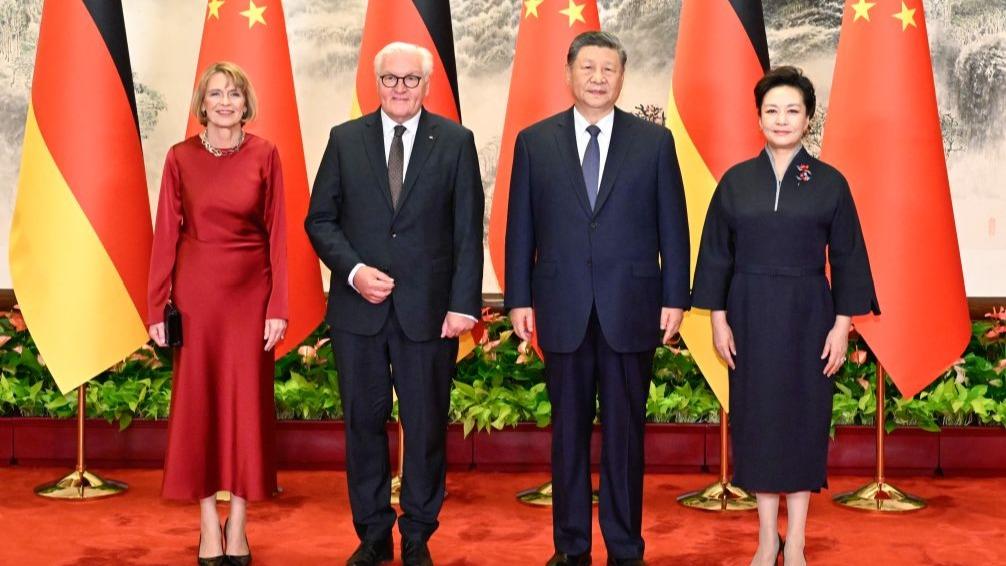 Xi holds talks with German president, calls for opening new chapter in all-round strategic partnership