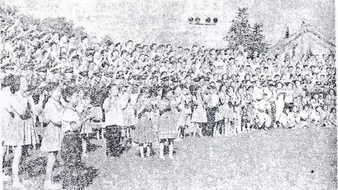 少年广播合唱团珍贵画面