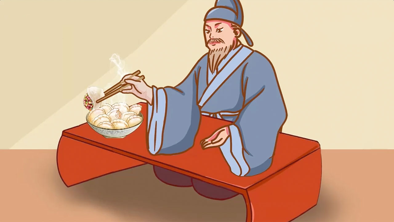 自证上一盘天下通食的千年饺子