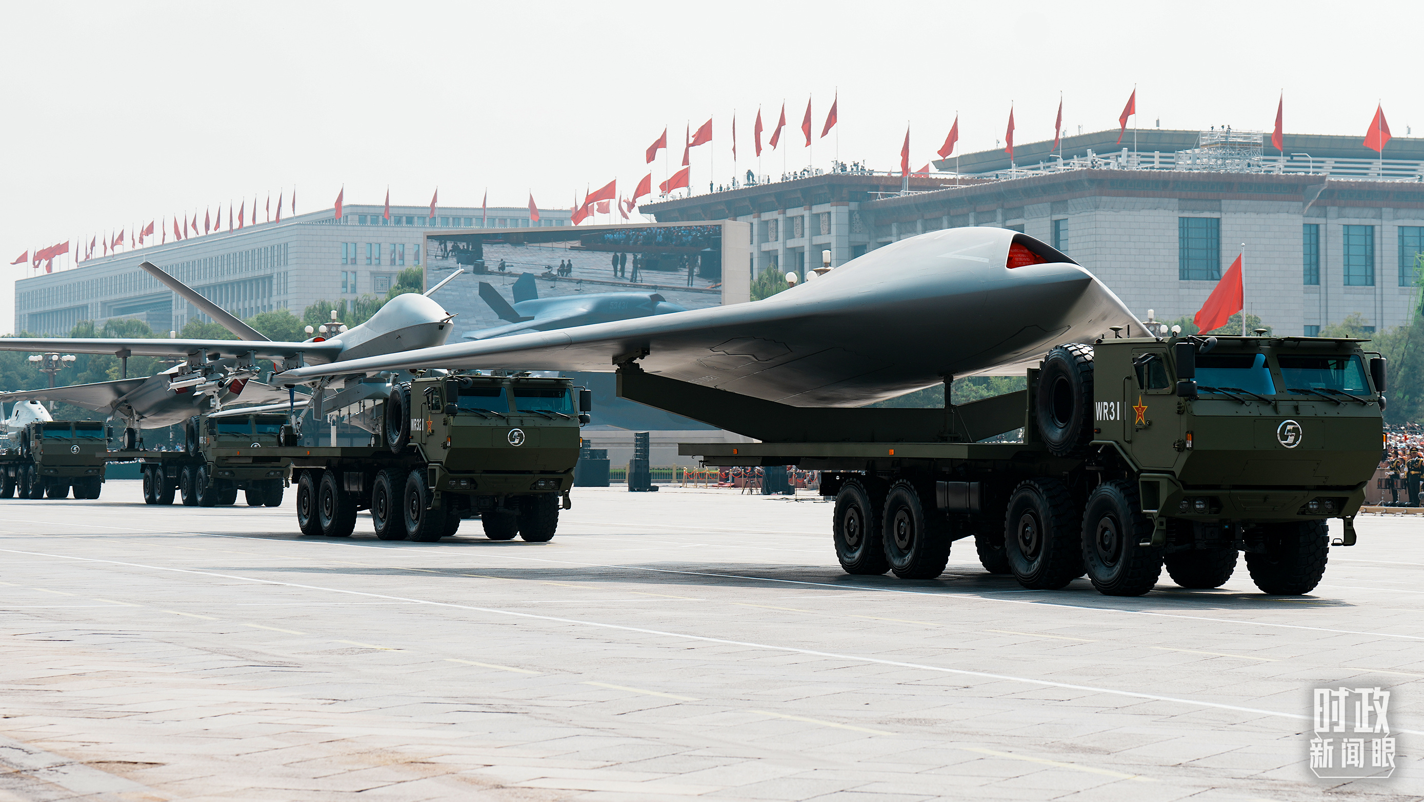 九三阅兵式。（总台记者李晋拍摄）