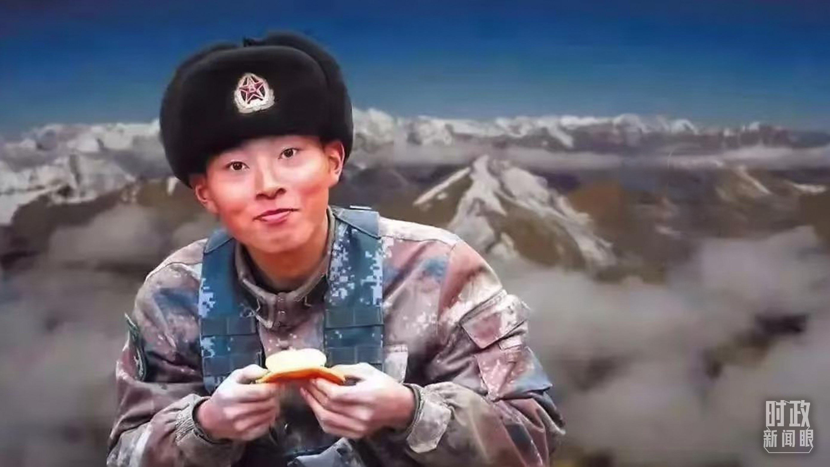 陈祥榕烈士。&ldquo;清澈的爱，只为中国&rdquo;，是他生前的深情告白。